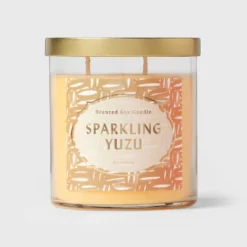 Lidded Glass Jar Candle Sparkling Yuzu - Opalhouse™ -Opalhouse GUEST 18fdf501 b6b7 4c07 9045 290aa3a8a15a