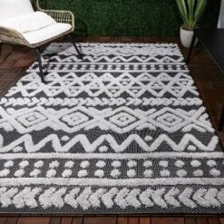 Outdoor Rug Global Charcoal - Opalhouse™