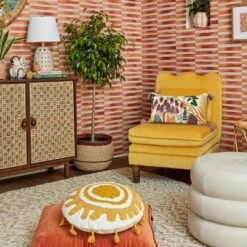 Bencia Slipper Chair Mustard - Opalhouse™ Designed With Jungalow™ -Opalhouse GUEST 83ff8f64 8468 4fcf a26a d3ef3492ee59