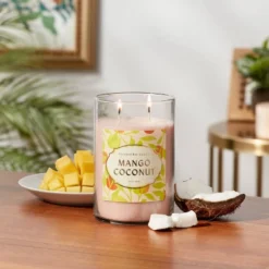 Featured Products 1 Glass Jar Mango Coconut Candle - Opalhouseā¢