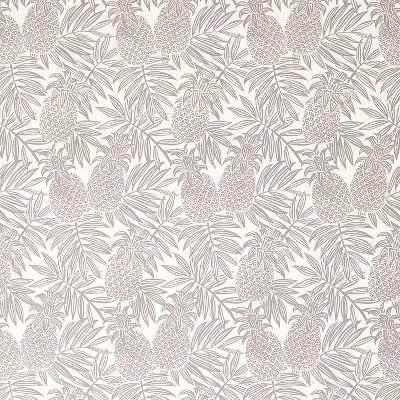 Pineapple Peel & Stick Wallpaper Brown - Opalhouse™: Removable Vinyl, Bohemian Fruit Pattern, Stain-Resistant, 27.5 Sq Ft Coverage 5 Pineapple Peel & Stick Wallpaper Brown - Opalhouse™: Removable Vinyl, Bohemian Fruit Pattern, Stain-Resistant, 27.5 Sq Ft Coverage - Image 5
